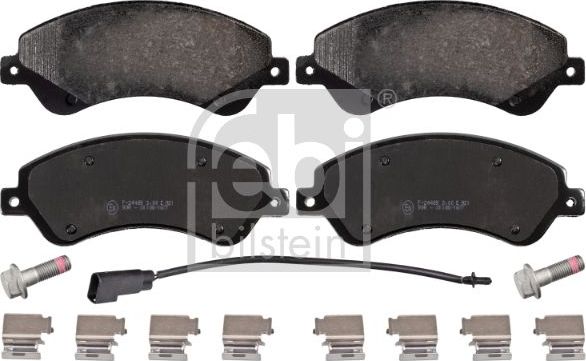 Тормозные колодки Febi Bilstein. Артикул 16673
