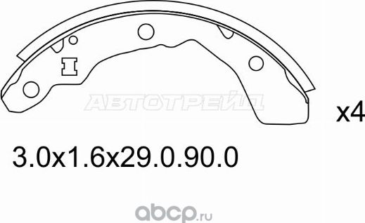 Колодки тормозные RR HONDA LOGO GA35 96-01 (SAT). Артикул ST43153S50003
