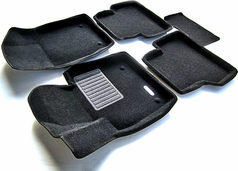 Коврики текстильные Euromat 3D Business для салона Audi Q3 2012-2018. Артикул EMC3D-001113