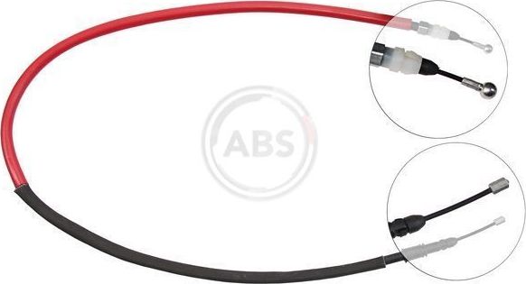 Трос ручника (тросик ручного тормоза) ABS. Артикул K13646
