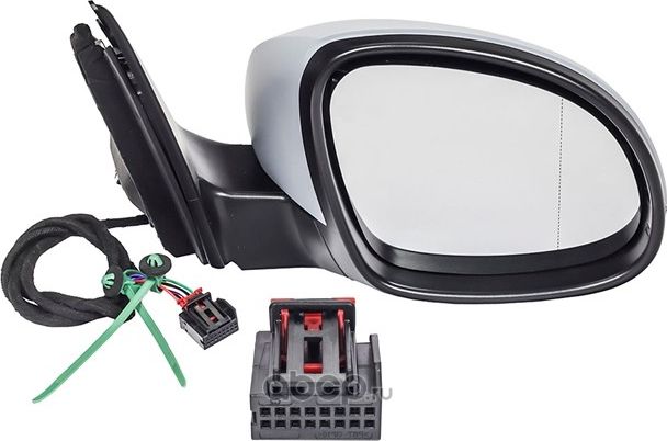 ЗЕРКАЛО ЗАДНЕГО ВИДА БОКОВОЕ ПРАВОЕ ЭЛЕКТРО, 9 К (Sailing). Артикул VWL0250250R