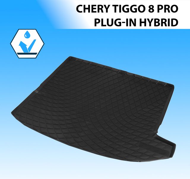 Коврик в багажник Rival для Chery Tiggo 8 Pro Plug-In-Hybrid 2023-2026. Артикул 10921002