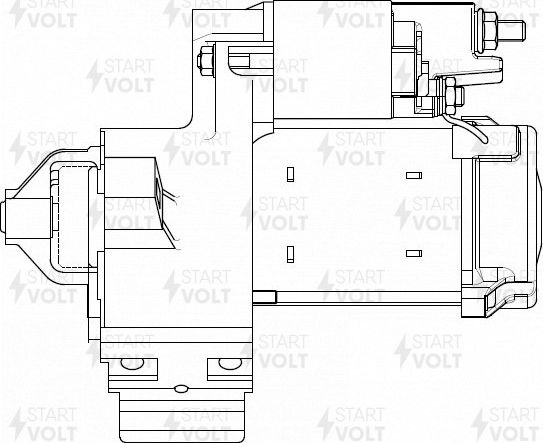Стартер StartVOLT. Артикул LSt 2615