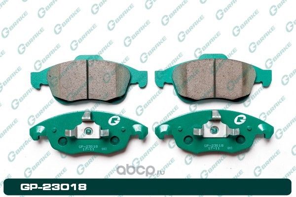 Колодки тормозные дисковые (G-Brake). Артикул GP23018