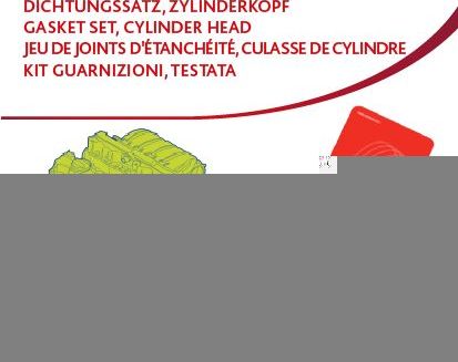 Комплект прокладок ГБЦ Corteco. Артикул 418599P