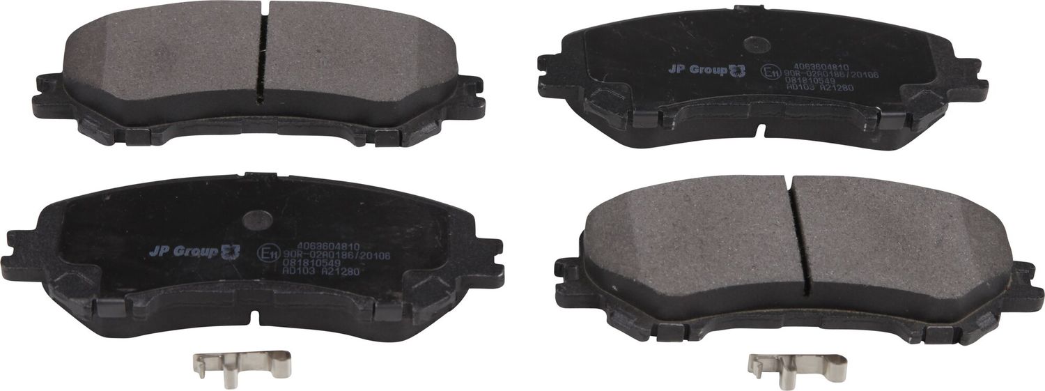 Тормозные колодки JP Group. Артикул 4063604810