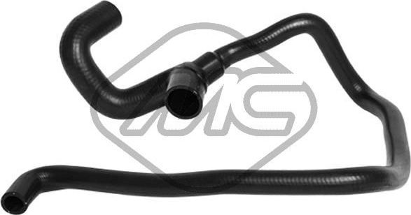 Патрубок радиатора (системы охлаждения) Metalcaucho. Артикул 98393