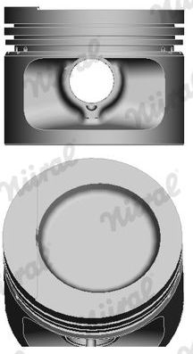 Поршень Nural для Volkswagen Scirocco II 1983-1992. Артикул 87-109400-50