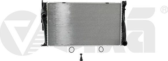 Радиатор охлаждения двигателя Vika для BMW 3 V (E90/E91/E92/E93) 2004-2013. Артикул 11262001
