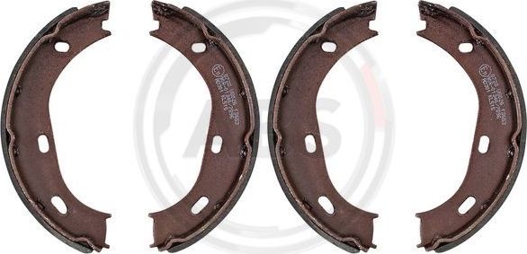 Тормозные колодки (стояночная тормозная система) ABS задние для Mercedes-Benz S-Класс II (W126) 1979-1991. Артикул 8728