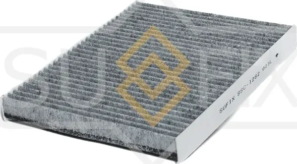 Фильтр салонный угольный (Sufix). Артикул SSC-1262