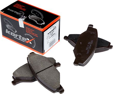 Колодки тормозные VW POLO 10- пер. (Kortex). Артикул KT1595T