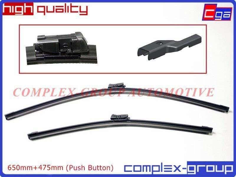 Комплект щеток стеклоочистителя (650+475) Push Button 19mm A309S 3397007309 61612447932 1537084 CGA. Артикул 10BLD23RA