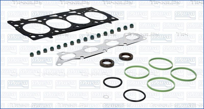 Комплект прокладок ГБЦ Ajusa MULTILAYER STEEL для Volkswagen Golf IV 1997-2000. Артикул 52178100