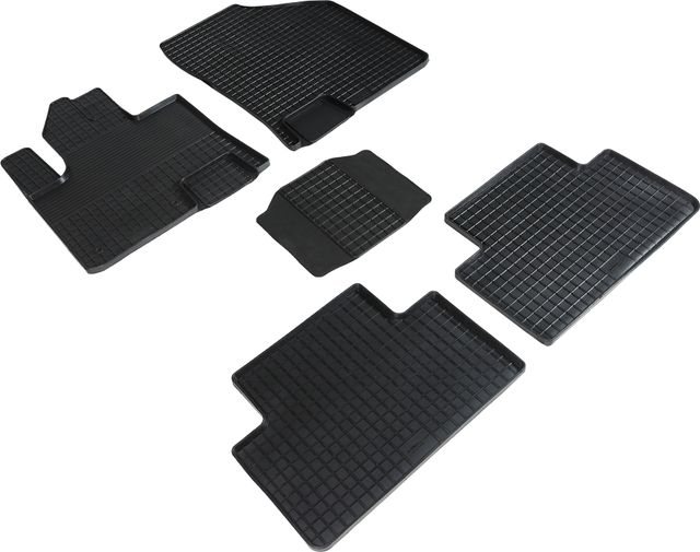 Коврики резиновые Seintex с узором сетка для салона Jaс S7 2020-2026. Артикул 96180