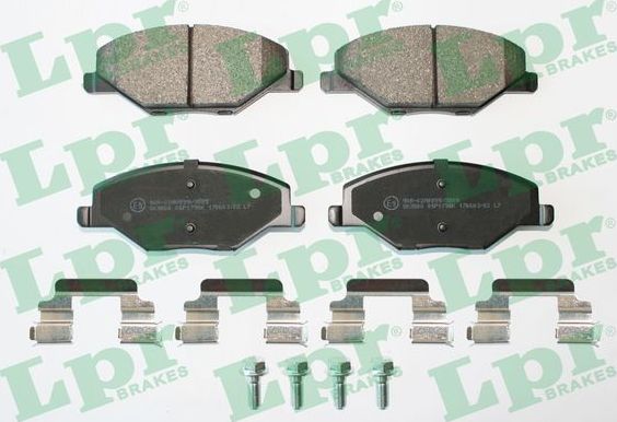Тормозные колодки LPR. Артикул 05P1795K