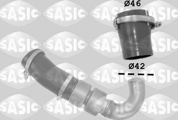 Патрубок интеркулера Sasic для Ford S-MAX I 2006-2014. Артикул 3336230
