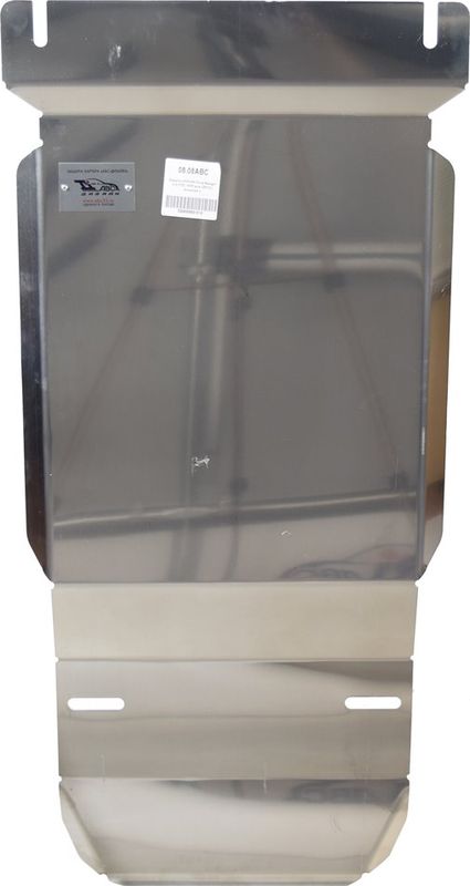 Защита алюминиевая АВС-Дизайн для КПП и РК Ford Ranger IV 2012-2026. Артикул 08.08ABC