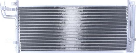 Радиатор кондиционера (конденсатор) Nissens (алюминий). Артикул 940935