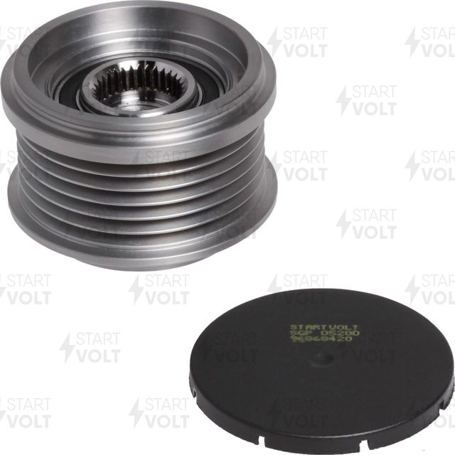 Муфта генератора обгонная StartVOLT для Opel Antara I 2010-2015. Артикул SGP 0520D