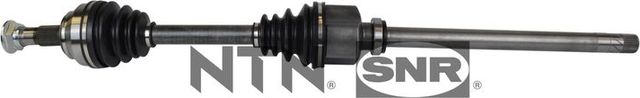 Полуось (привод в сборе, приводной вал) NTN / SNR передняя передняя для Toyota Auris II 2012-2015. Артикул DK66.007