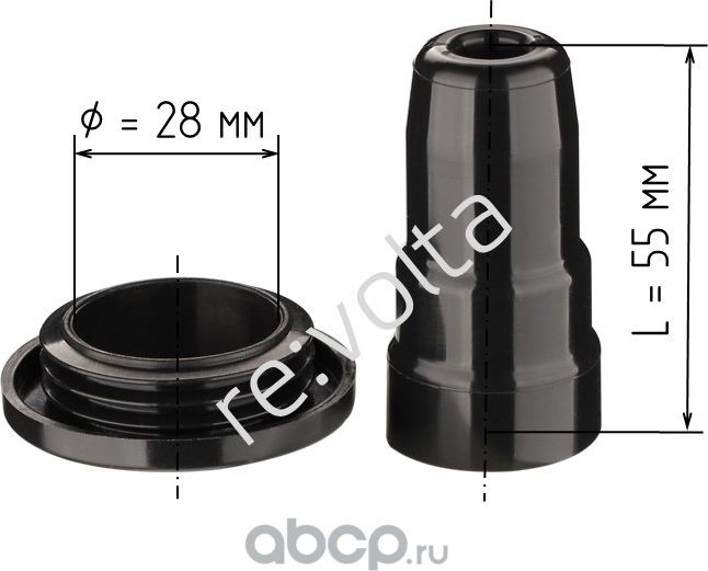 Наконечник модуля зажигания (Revolta). Артикул RVLT02