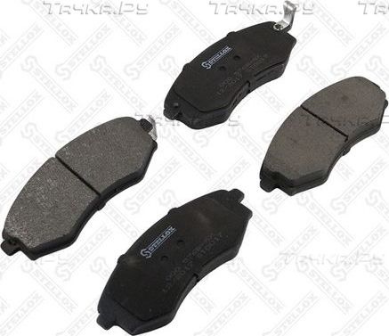 Тормозные колодки Stellox. Артикул 000 576B-SX