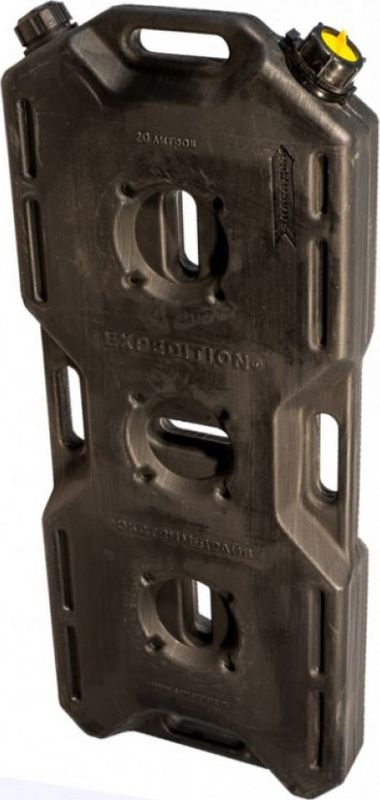 Канистра ТехноХим Экстрим Драйв 2 горловины 15 л (реальный объём 14 л) Черная. Артикул kan-EXD-15L-BK