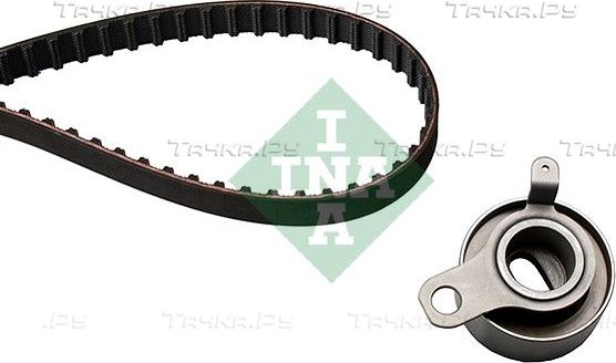 Ремень ГРМ с роликами (комплект) Ina для Toyota Carina E 1992-1997. Артикул 530 0266 10