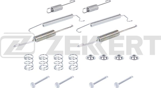 Комплект установочный задн. торм. колодок Renault Logan 04-  Clio II 98-  Peugeot 206 98- Zekkert. Артикул BR-1504