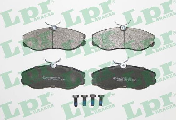 Тормозные колодки LPR. Артикул 05P470