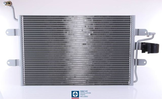 Радиатор кондиционера (конденсатор) Nissens (алюминий) для SEAT Ibiza II 1993-2002. Артикул 94574