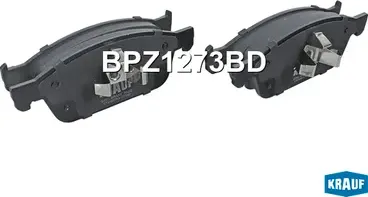 Колодки тормозные дисковые (Krauf). Артикул BPZ1273BD