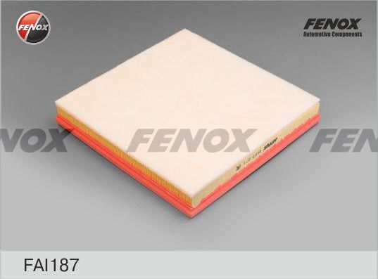Воздушный фильтр Fenox. Артикул FAI187
