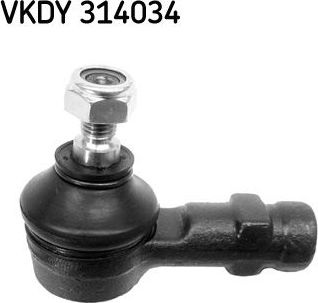 Наконечник рулевой тяги SKF. Артикул VKDY 314034