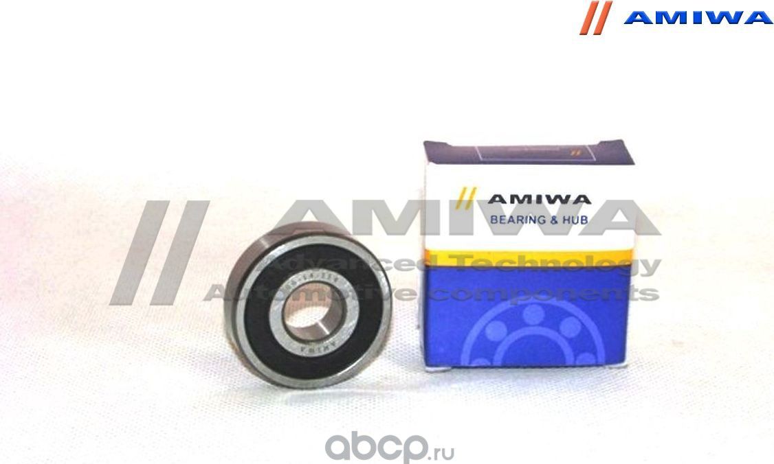 ПОДШИПНИК ШАРИКОВЫЙ (17X47X14) (Amiwa). Артикул 0614154