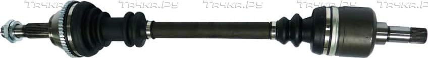 Полуось (привод в сборе, приводной вал) SKF передняя левая для Peugeot Boxer II (244) 2002-2006. Артикул VKJC 3933
