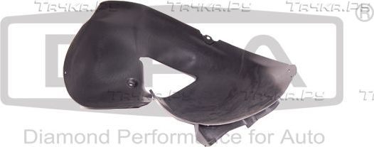 Подкрылок DPA передний левый для Volkswagen Passat B6 2005-2011. Артикул 88050165102