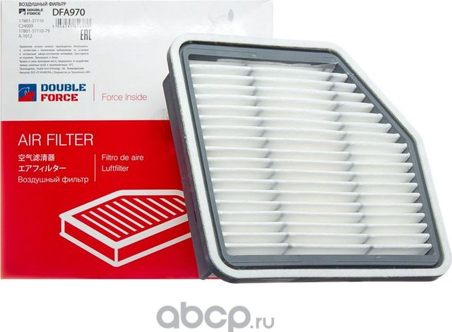 Фильтр воздушный (Double Force). Артикул DFA970