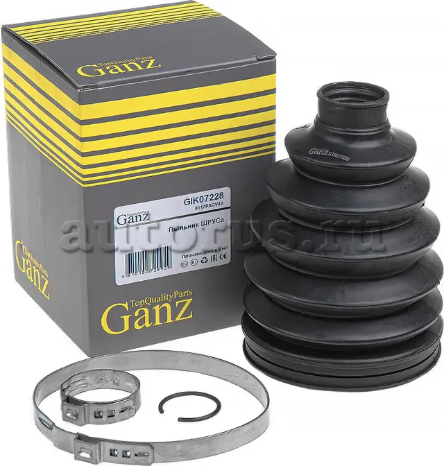 Пыльник ШРУСа наружнего (компл.) (Ganz) Ganz. Артикул GIK07228