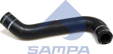 Патрубок радиатора (системы охлаждения) Sampa. Артикул 011.362