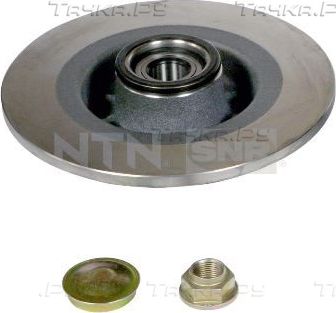 Тормозной диск NTN / SNR задний для Renault Laguna II 2001-2007. Артикул KF155.81U
