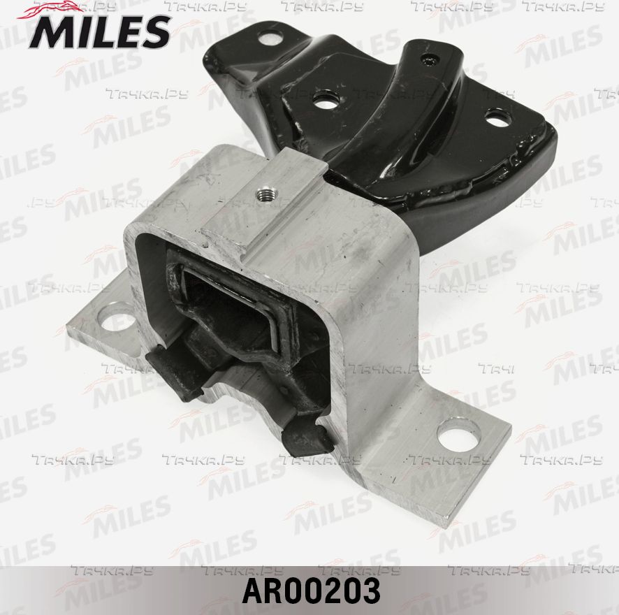 Подушка (опора) двигателя Miles правая для Dacia Sandero I 2008-2012. Артикул AR00203