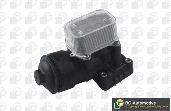 Радиатор масляный (маслоохладитель) для двигателя BGA (алюминий). Артикул CO0100