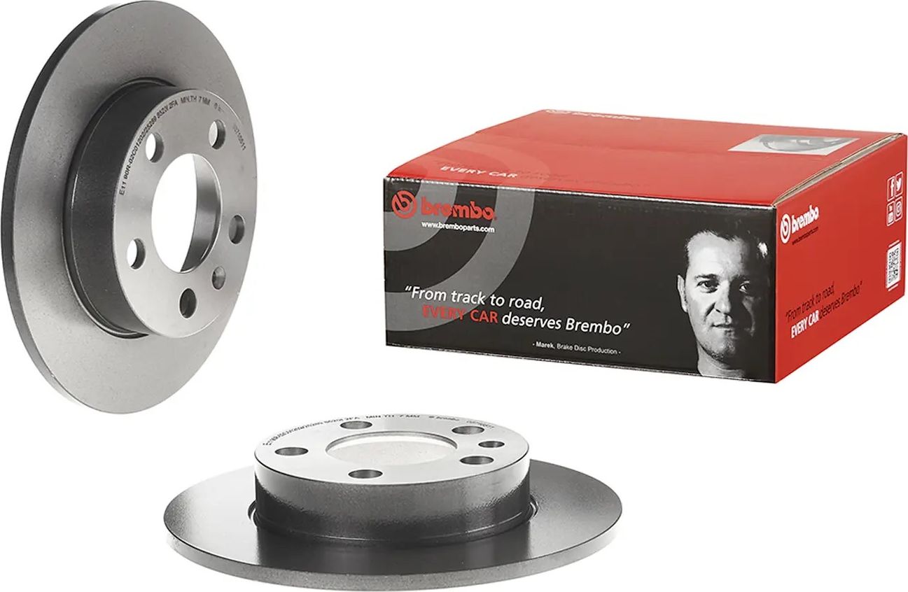 Тормозной диск Brembo PRIME LINE - UV Coated. Артикул 08.7165.11