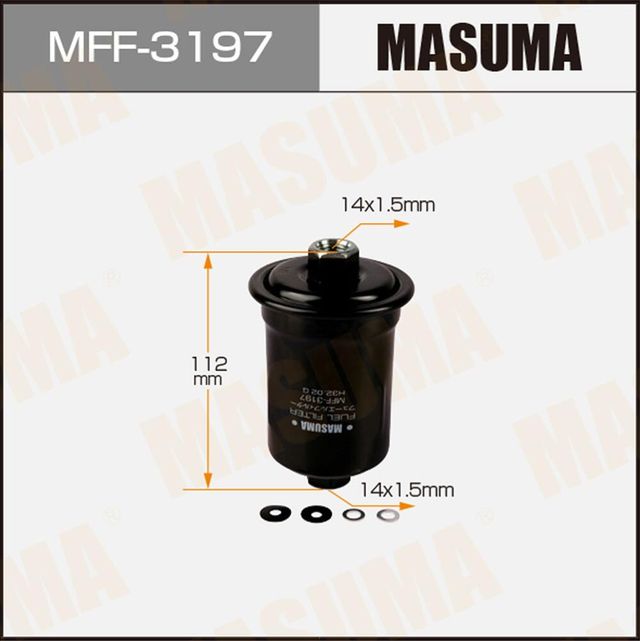 Топливный фильтр Masuma. Артикул MFF-3197