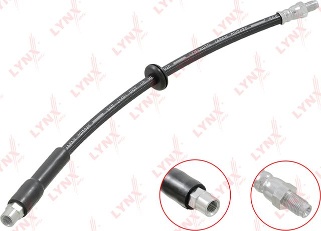 Тормозной шланг LYNXauto передний для Audi 200 II (C3) 1983-1990. Артикул BL-3026