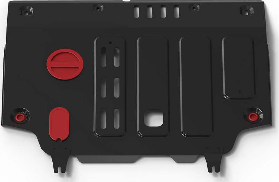 Защита АвтоБРОНЯ для картера и КПП Changan CS35 Plus 2018-2026. Артикул 111.08907.1