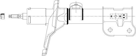 Амортизатор CTR. Артикул GY1691G