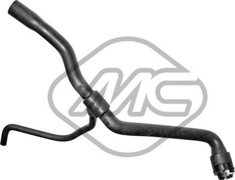 Патрубок радиатора (системы охлаждения) Metalcaucho. Артикул 98615